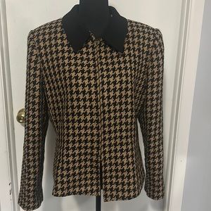 Kasper & Company Houndstooth Jacket